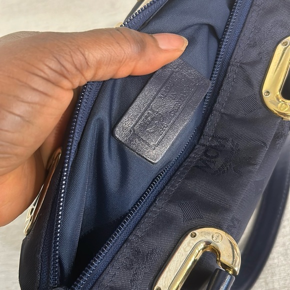 Authentic MCM Cognac Viseto Boston Bag mini - Picture 12 of 15